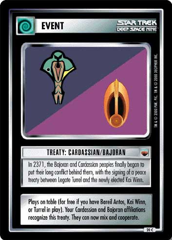 Treaty: Cardassian/Bajoran