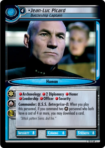 •Jean-Luc Picard, Battleship Captain