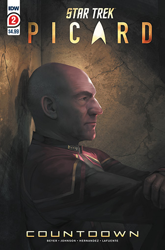 IDW Star Trek Picard Countdown 2 2nd print