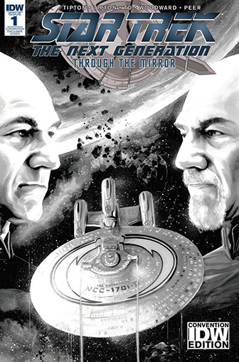 IDW Star Trek TNG: Through the Mirror 1 CONVENTION