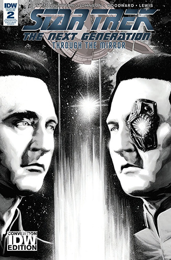 IDW Star Trek TNG: Through the Mirror 2 CONVENTION