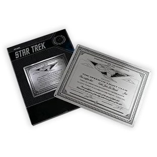Eaglemoss Star Trek Universe Gift Plaque