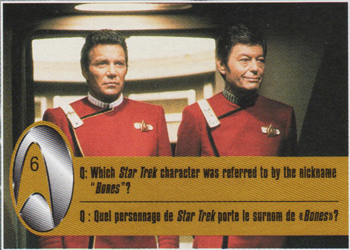 Kelloggs Star Trek 30th Card #6
