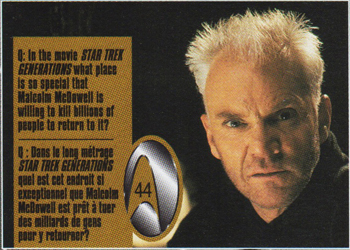 Kelloggs Star Trek 30th Card #44