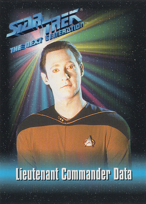 Lt. Commander Data