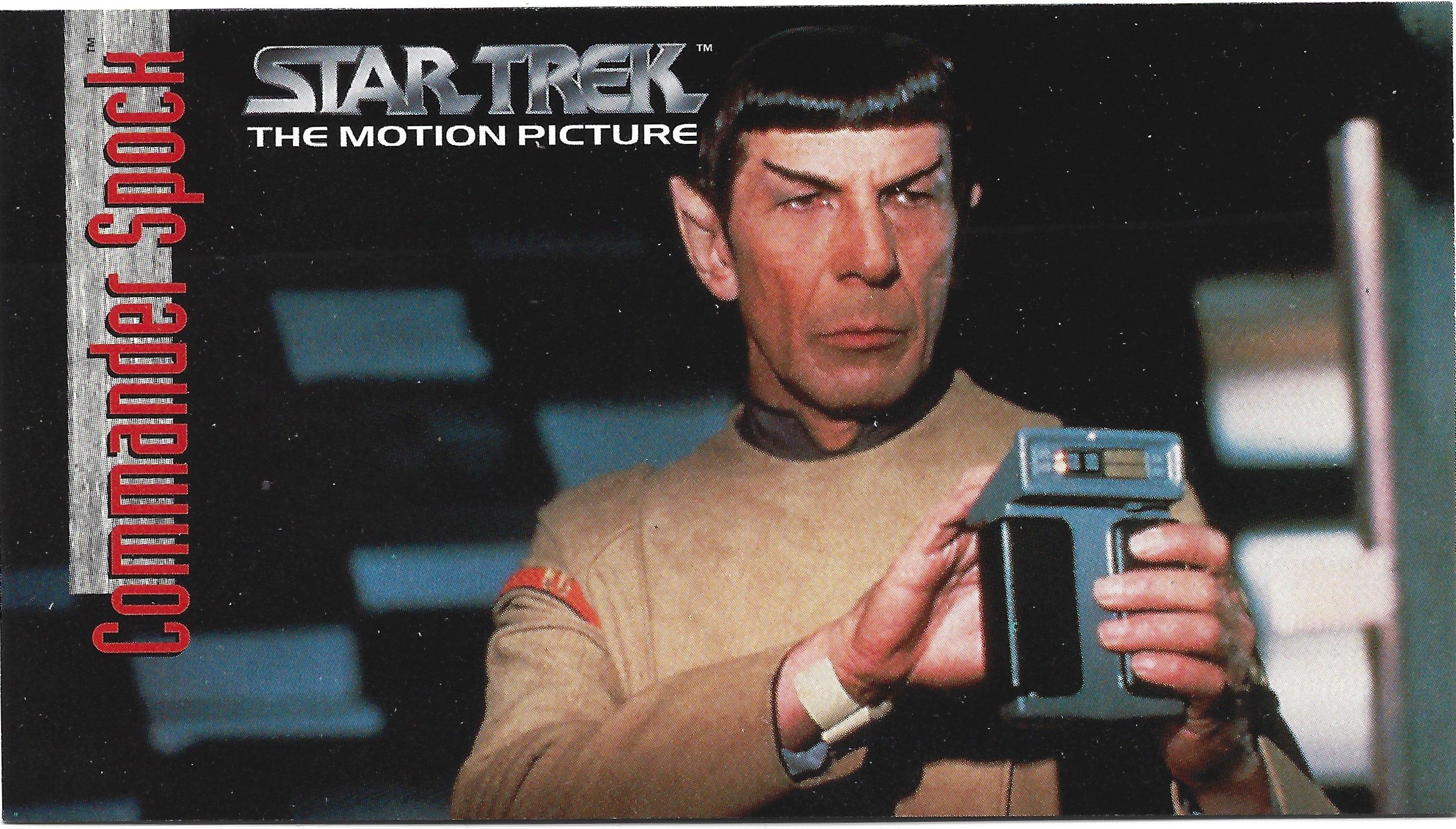 Unreleased Commander Spock from "Star Trek: The Motion Picture"