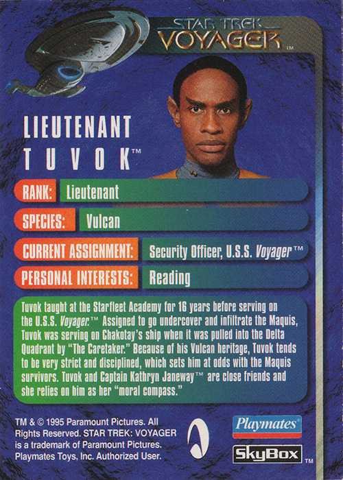 Lieutenant Tuvok