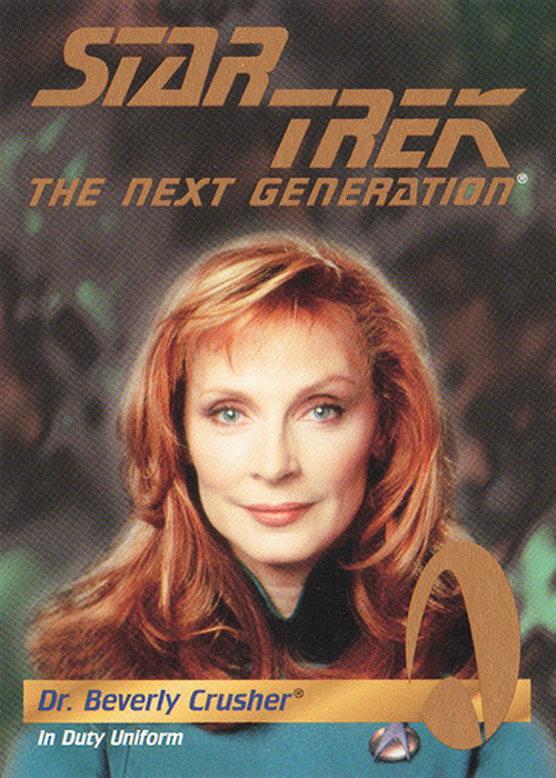 Dr. Beverly Crusher in Duty Uniform