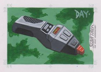 David Day Sketch - Starfleet Phaser