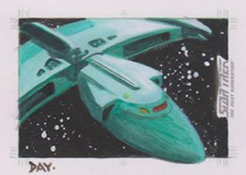 David Day Sketch - Romulan Scout