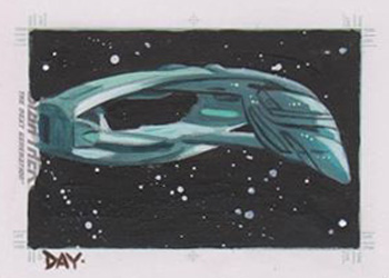 David Day Sketch - Romulan Warbird