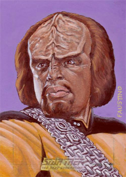 Norman Faustino Sketch - Worf