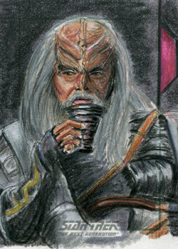 Laura Inglis Sketch - Klingon