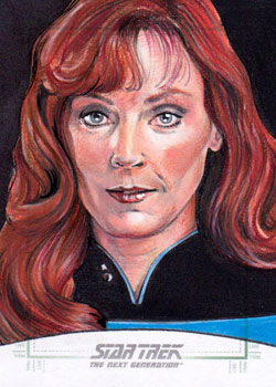 Michael James Sketch - Dr. Beverly Crusher