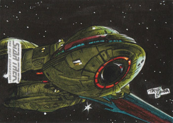 Tirso Llaneta Sketch - Klingon Bird of Prey