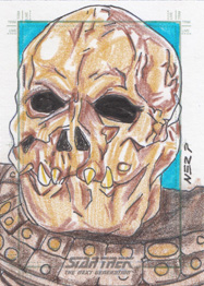 Gener Pedrina Sketch - Skull Creature