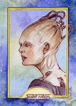 Helga Wojik Sketch - Borg Queen