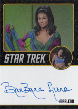 Black Border Autograph - BarBara Luna
