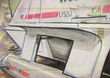 John Rademacher Sketch - Shuttlecraft Galileo