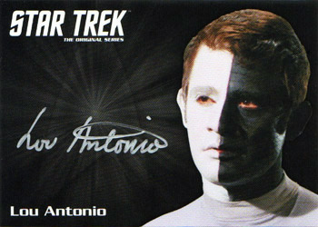 Silver Autograph - Lou Antonio