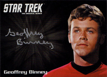 Silver Autograph - Geoffrey Binney