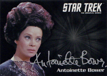 Silver Autograph - Antoinette Bower