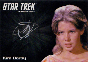 Silver Autograph - Kim Darby