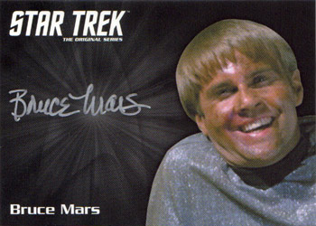 Silver Autograph - Bruce Mars