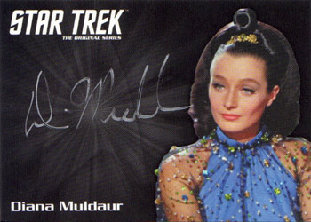 Silver Autograph - Diana Muldaur