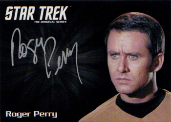 Silver Autograph - Roger Perry