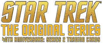 Star Trek 40th Anniversary Series 2 Two Promo Card Set P1 P2