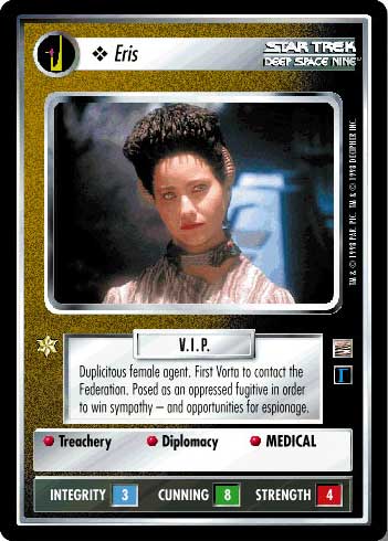 Espionage Mission First Contact Star Trek CCG 1E STCCG FC
