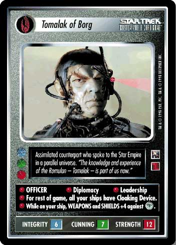 Decipher Star Trek Enhanced First Contact Dukat of Borg CCG expansion Sealed NEW 