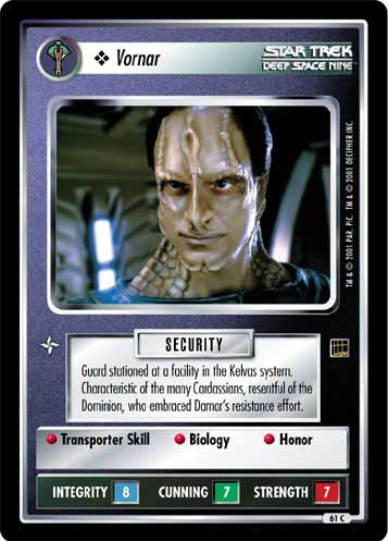 Sealed, OOP Star Trek CCG Call To Arms Dominion Deck 