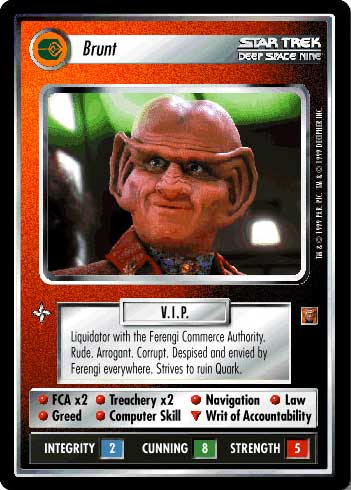 Star Trek CCG 2E SNW RARE Rule Of Acquisition #141 7R28 
