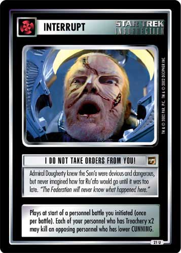 Star Trek CCG TMP The Motion Pictures Hero Worship 4R 