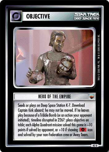 Star Trek CCG TwT Trouble with Tribbles Council of Warriors 40R x3 