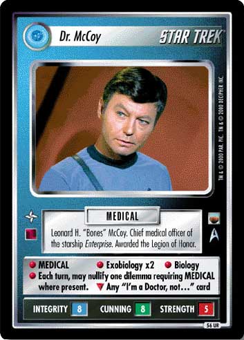 Star Trek CCG Trouble With Tribbles 88R Grebnedlog NM-Mint 