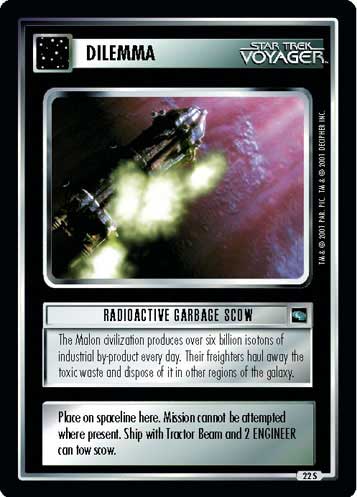 Foil STCCG Decipher 1E Star Trek: Assign Mission Specialists Lightly Played