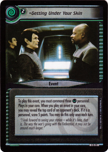 Star Trek CCG 2E Promo Togaran FOIL 0D26 