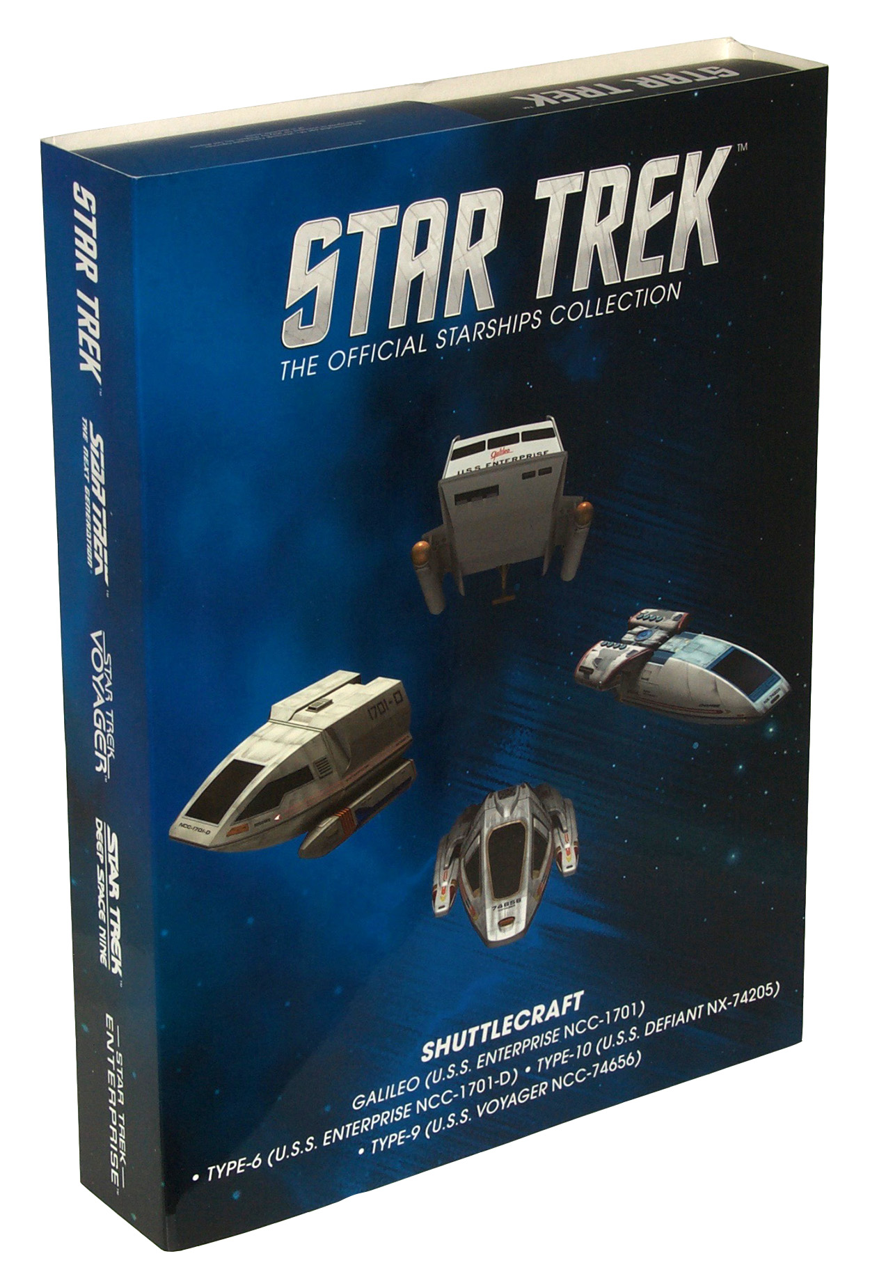 Eaglemoss Star Trek Starships Shuttle Set 1 Box