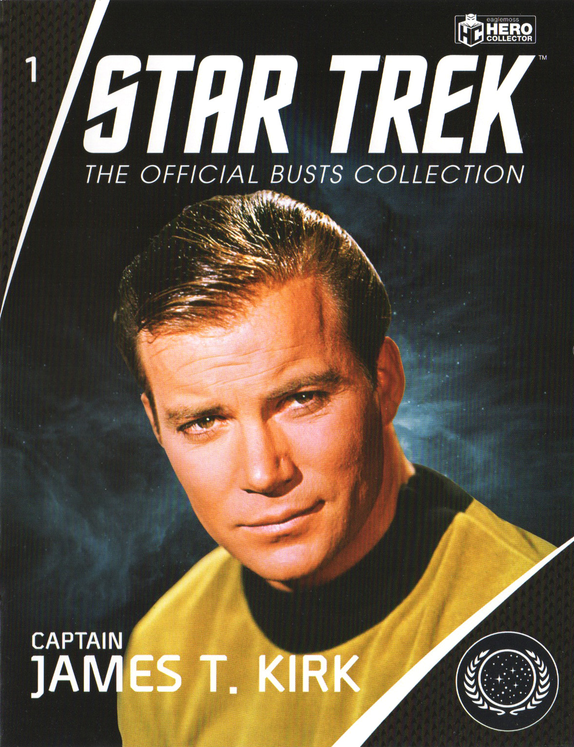 Eaglemoss Star Trek Bust Collection #1 Captain Kirk Bust