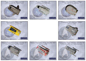 Eaglemoss Shuttlecraft Issues 9-16 Data Cards