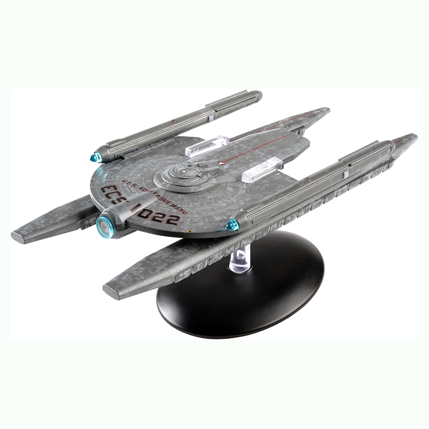 SP05 Star Trek USS Kelvin Die Cast Metal Ship-UK/Eaglemoss Special Issue w Mag 