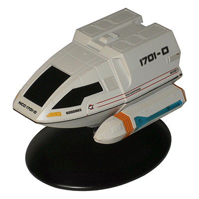 Eaglemoss Star Trek Starships Shuttle Issue 2 Display