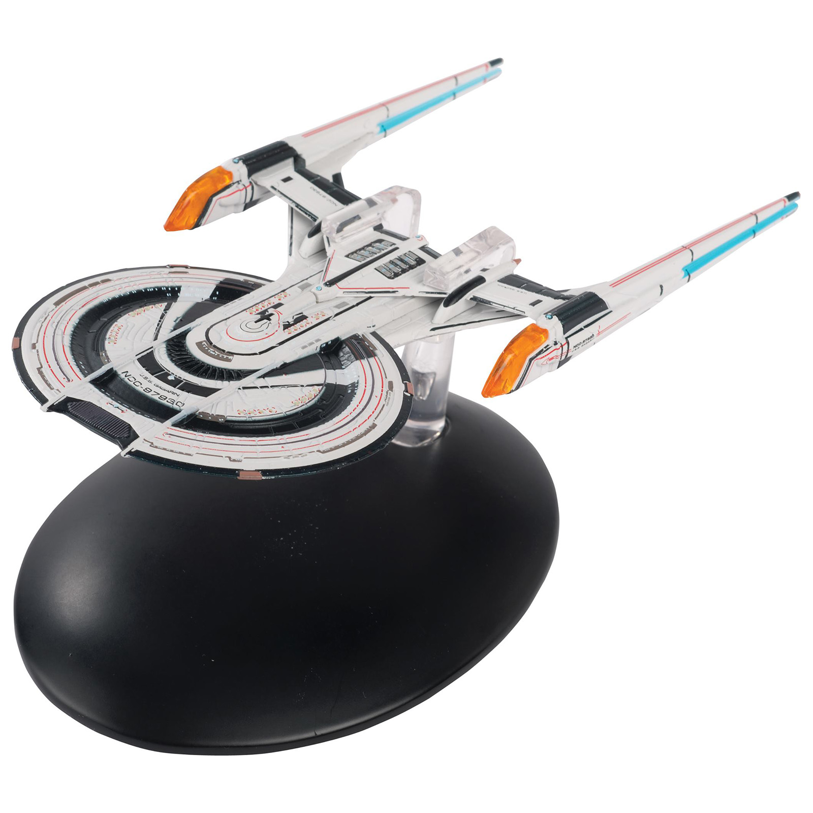 A.F.S Khitomer Battlecruiser Star Trek Online Starship Collection de Eaglemoss Collections Star Trek