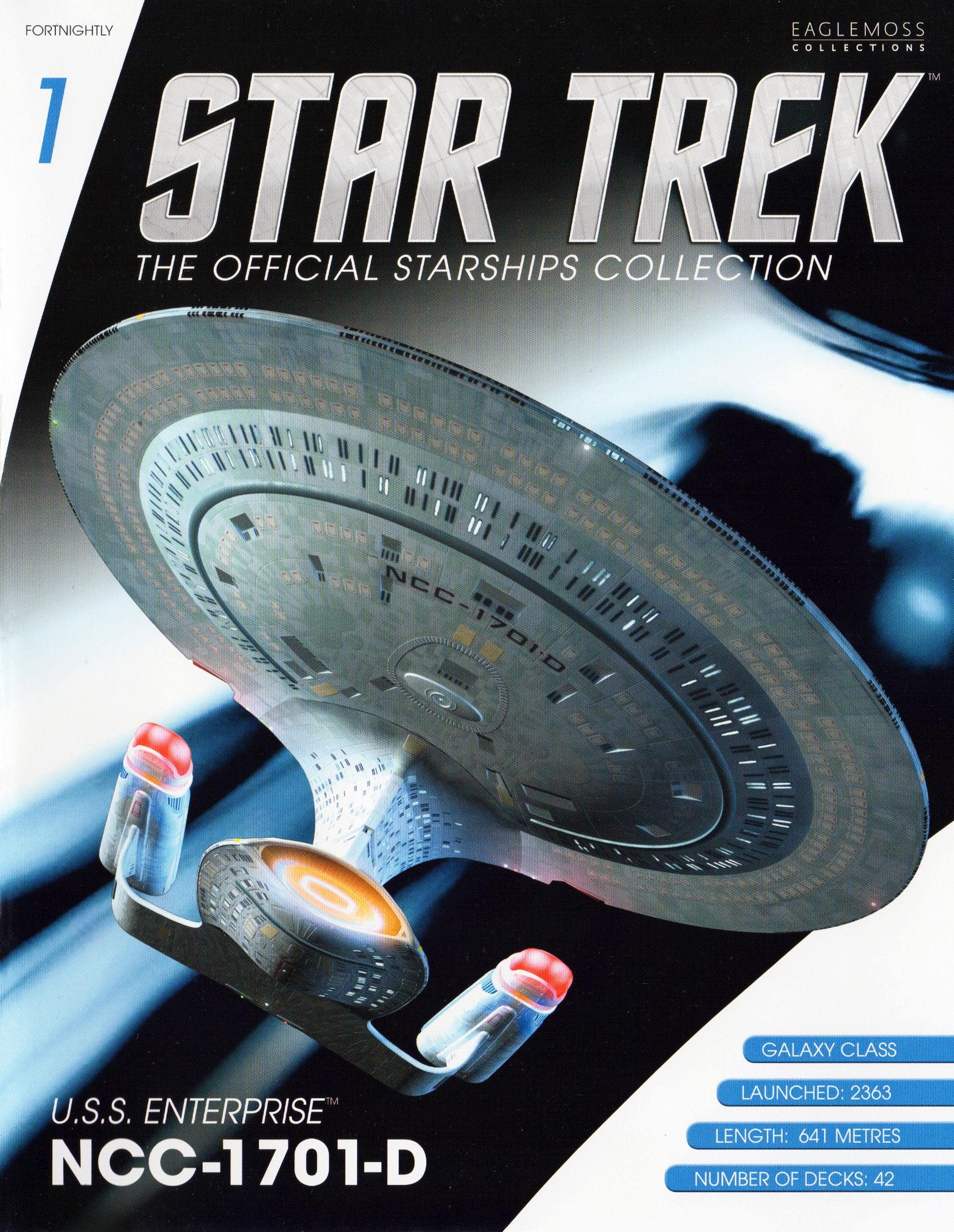 Voth City Ship Diecast Model & Magazine Eaglemoss Star Trek Issue 70 