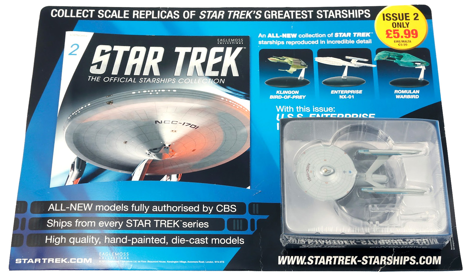 *MAGAZINE ONLY* Star Trek Starship 101-150 specials ships Eaglemoss scale gift 