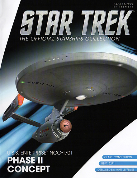 Star Trek Official Starships Magazine #72 USS Enterprise NCC-1701-A Eaglemoss 