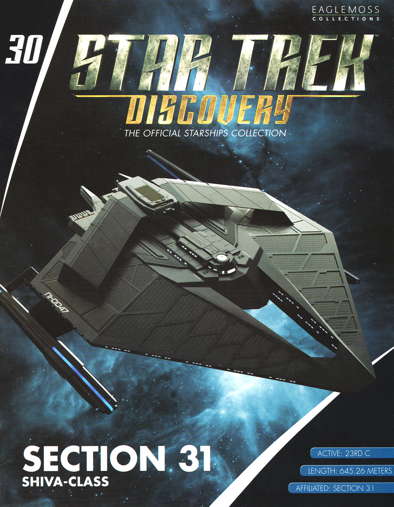 Eaglemoss Star Trek Starships Discovery Issue 30